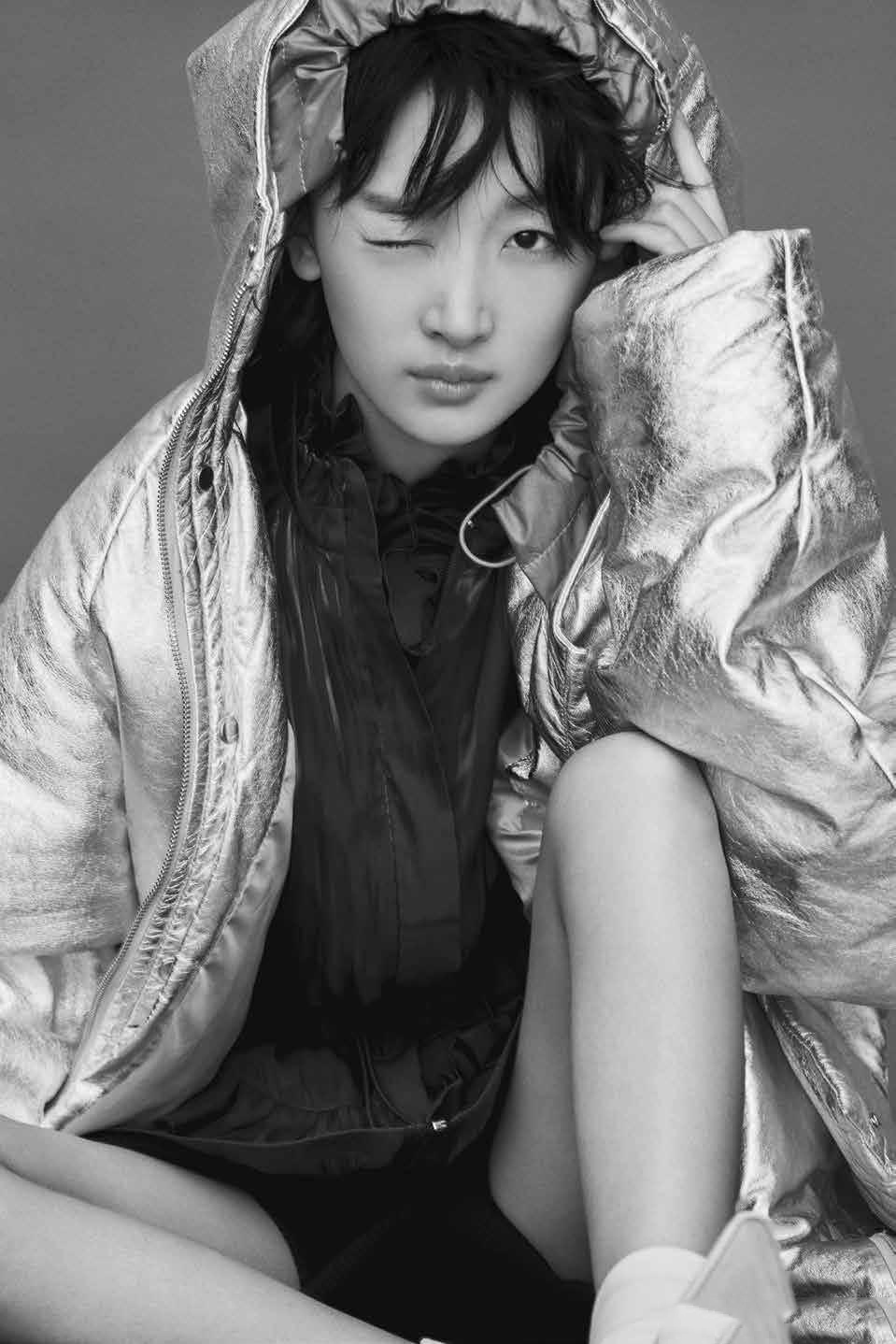 高清中国内地影视河北省石家庄女演员周冬雨百变造型时尚杂志写真图片壁纸图片