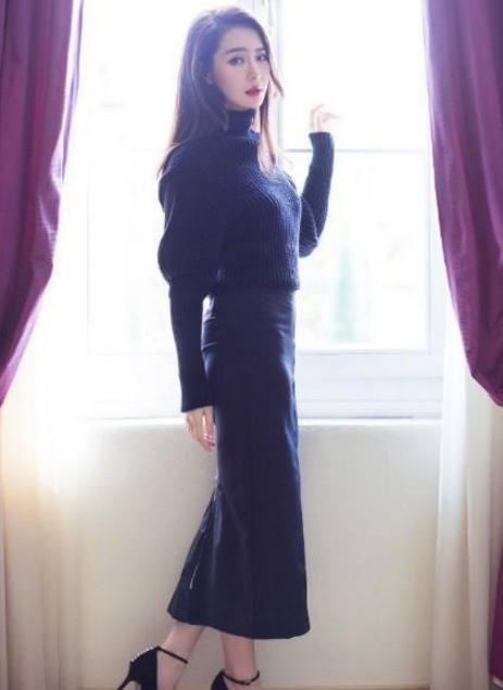 戚薇包臀裙性感迷人写真图片图片