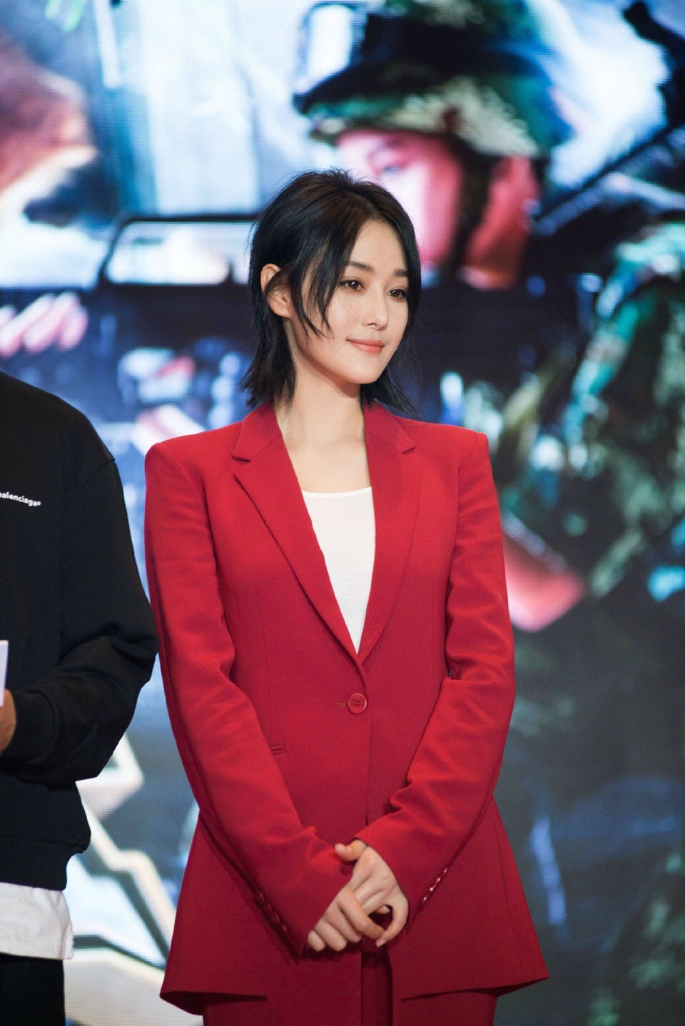 张馨予性感长裙礼服高清图片图片