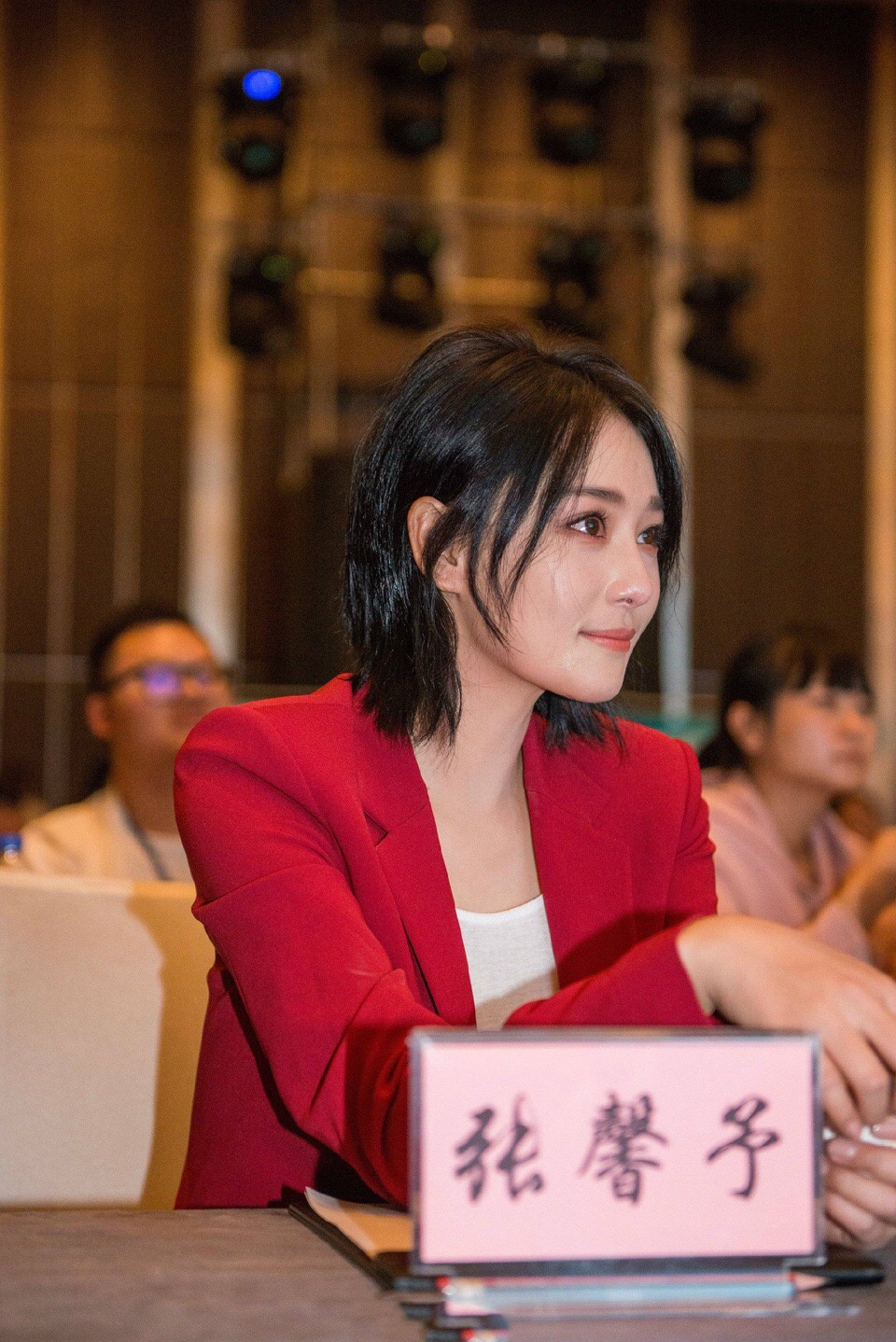 张馨予性感长裙礼服高清图片图片