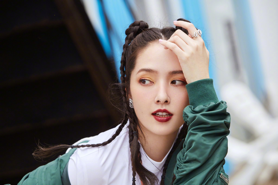 妹花郭碧婷清新亮相 力压杨幂女神范十足图片