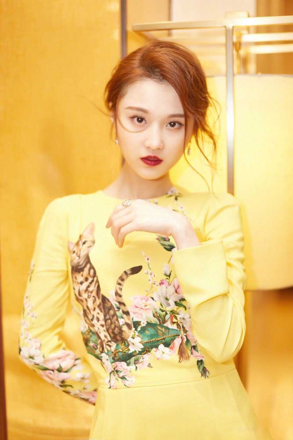 中国内地女演员谋女郎张慧雯如梦如幻唯美写真图片图片