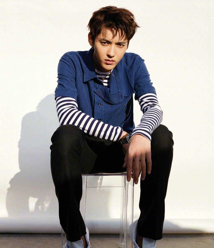 高清广州男明星吴亦凡单曲宣传照写真图片图片