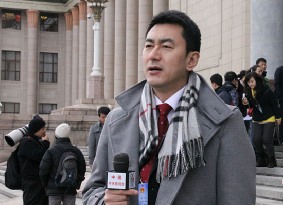主持人鲁健图片  央视主持人图片图片