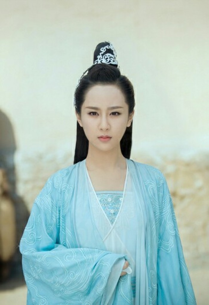 杨紫皮衣冷酷时尚写真图片图片