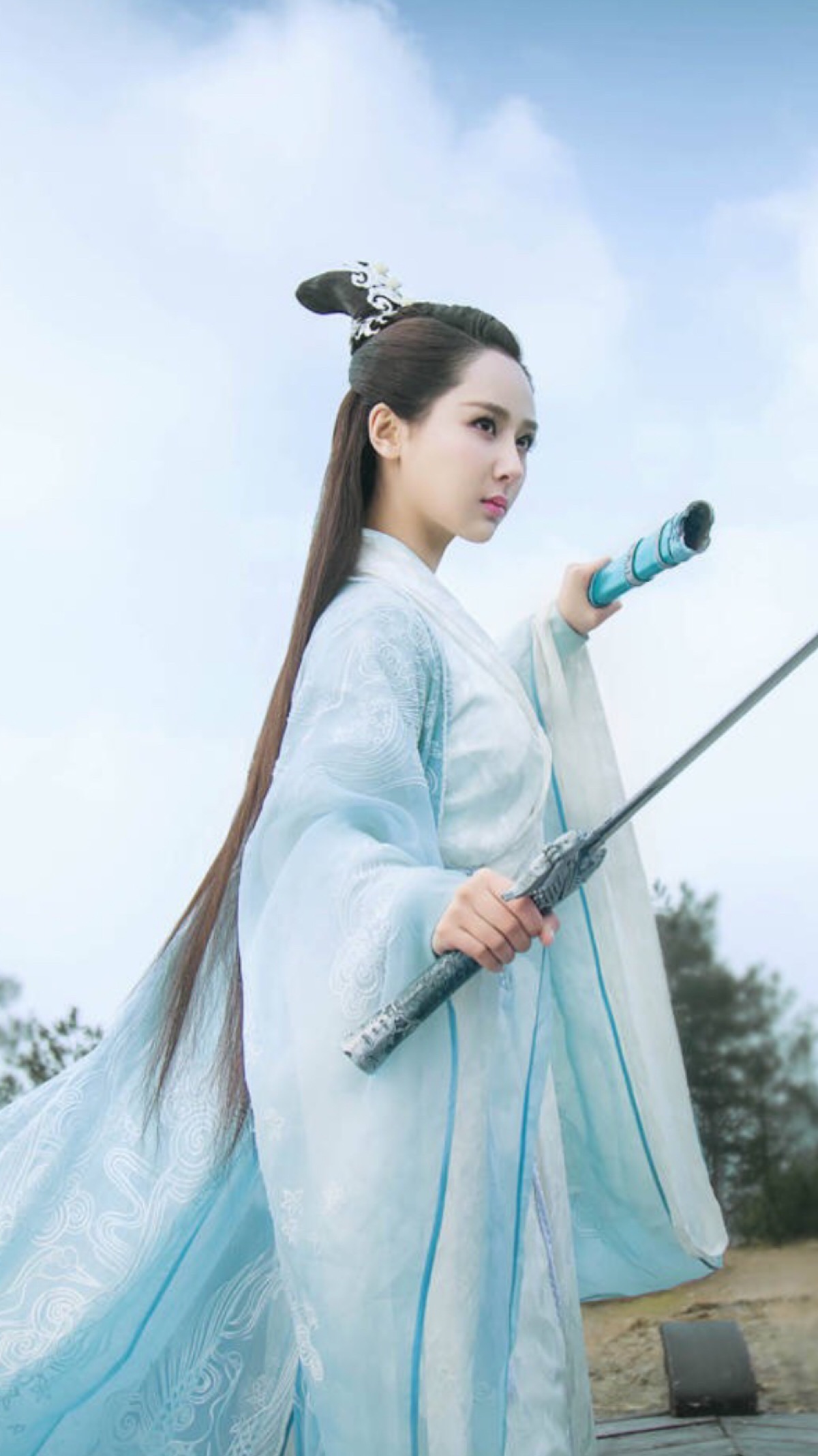 杨紫时尚复古写真图片图片