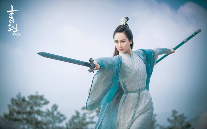 杨紫大长腿性感居家照写真图片图片
