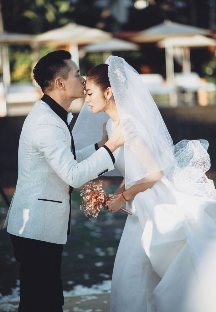 陈思成佟丽娅唯美婚纱照图片图片