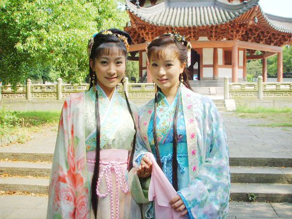 中国著名湖南省益阳女演员电视剧《黛玉传》陶昕然剧照高清图片图片