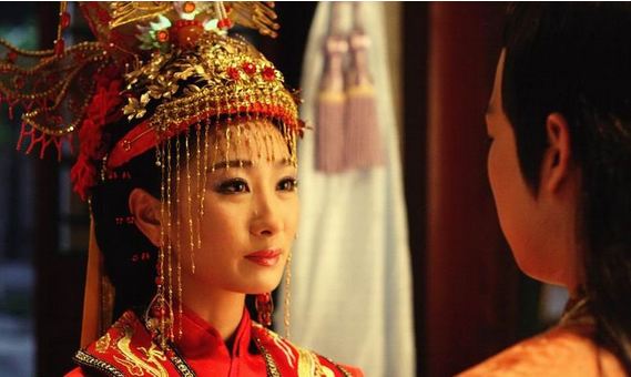 中国著名湖南省益阳女演员电视剧《黛玉传》陶昕然剧照高清图片图片