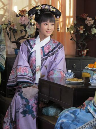 中国著名湖南省益阳女演员电视剧《黛玉传》陶昕然剧照高清图片图片