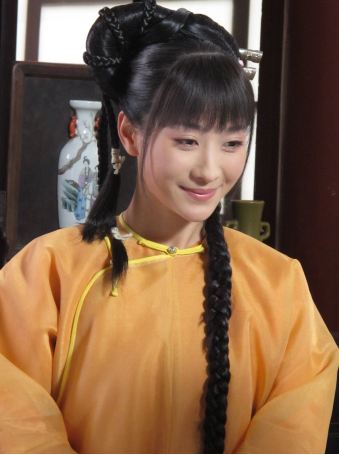 中国著名湖南省益阳女演员电视剧《黛玉传》陶昕然剧照高清图片图片