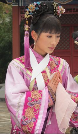 中国著名湖南省益阳女演员电视剧《黛玉传》陶昕然剧照高清图片图片