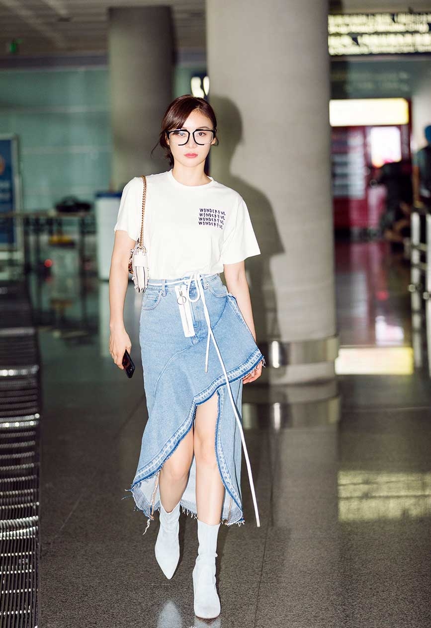 马甲线女王袁姗姗时尚性感写真图片超赞身材图片