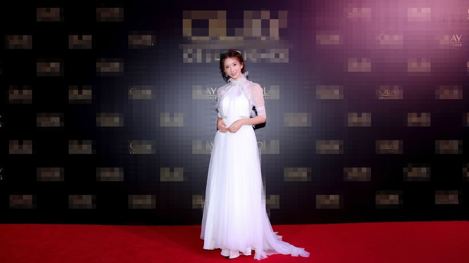 林志玲白色薄纱长裙似仙女出席活动图片图片
