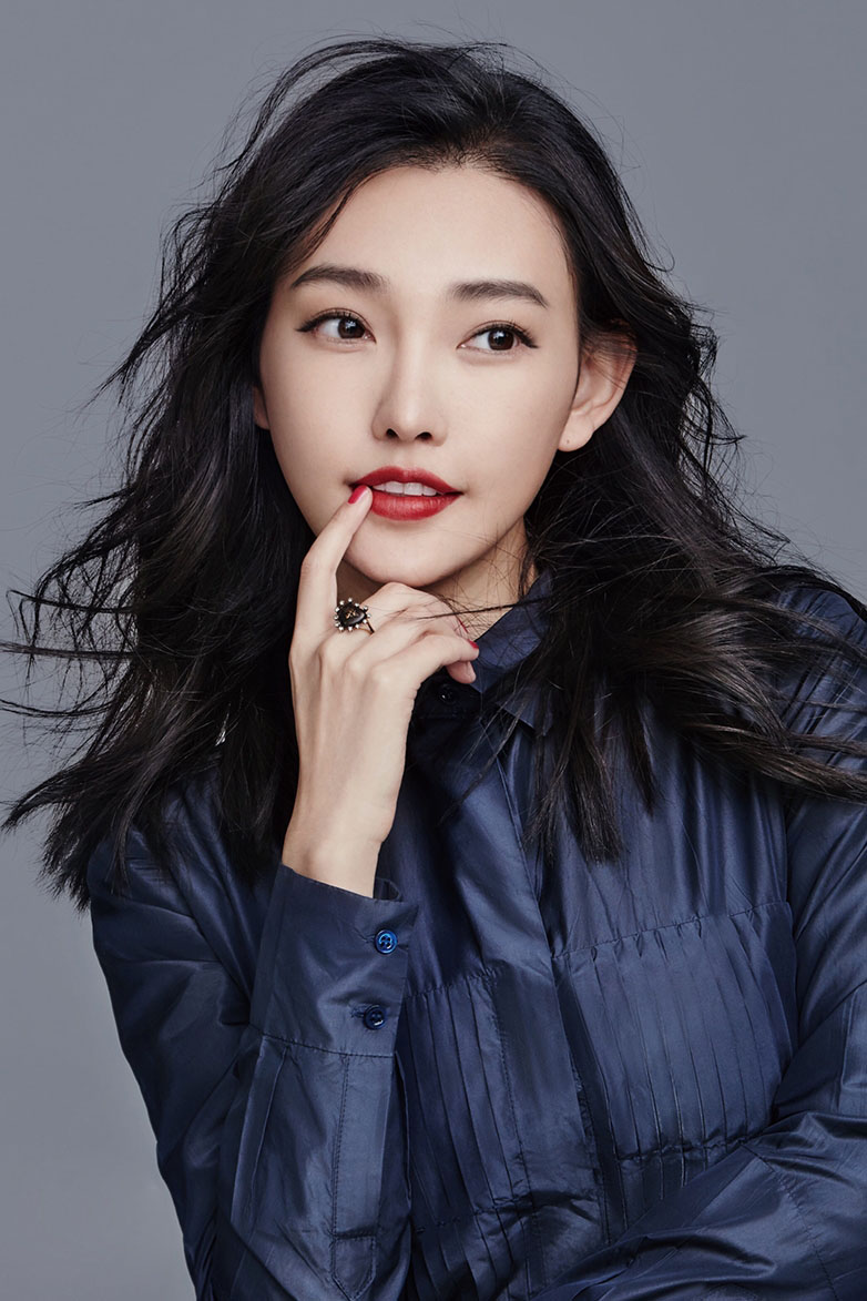 高清山东潍坊美女童菲精致妆容美妆写真高清图片图片