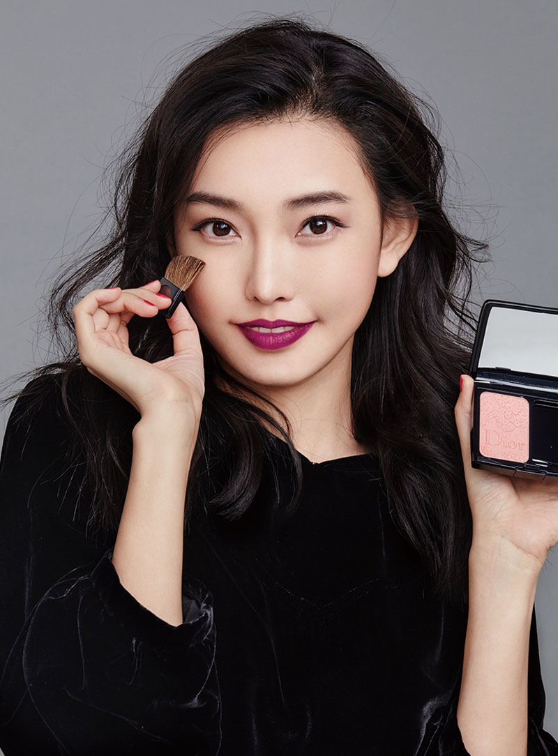 高清山东潍坊美女童菲精致妆容美妆写真高清图片图片