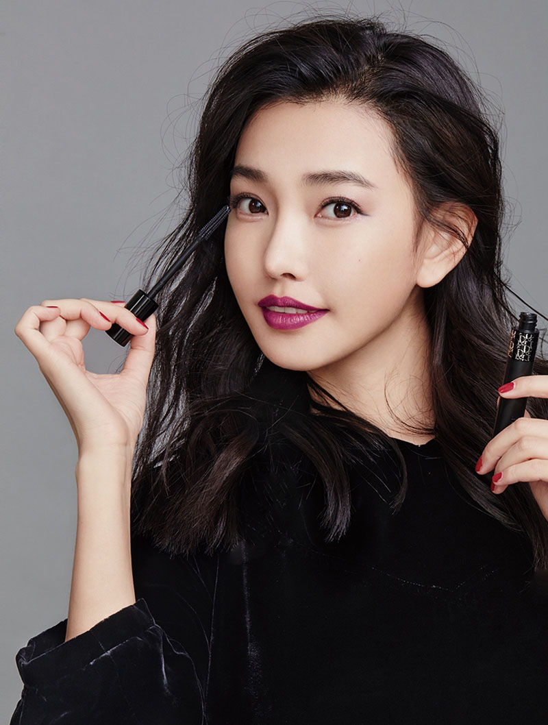 高清山东潍坊美女童菲精致妆容美妆写真高清图片图片