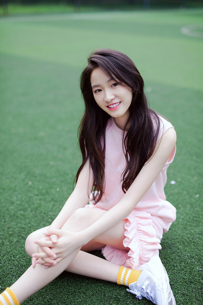 杨肸子校园清纯活力写真图片图片