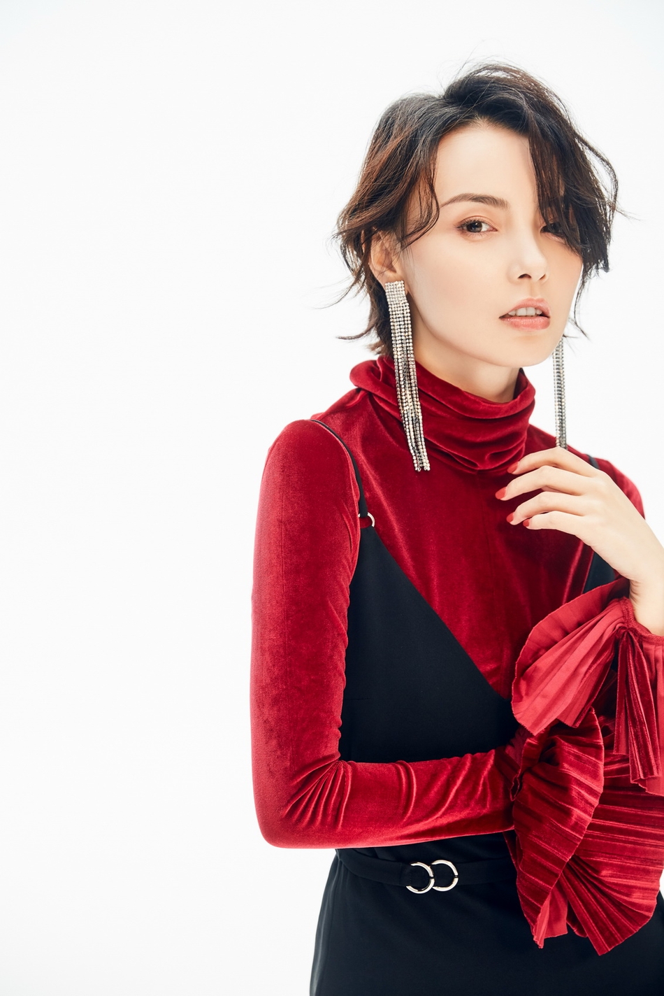 清北京性感美女赵宇彤黑白复古格调写真图片图片