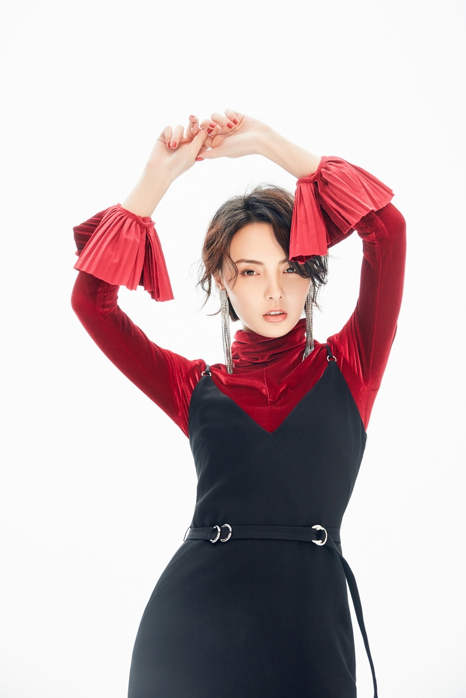 清北京性感美女赵宇彤黑白复古格调写真图片图片