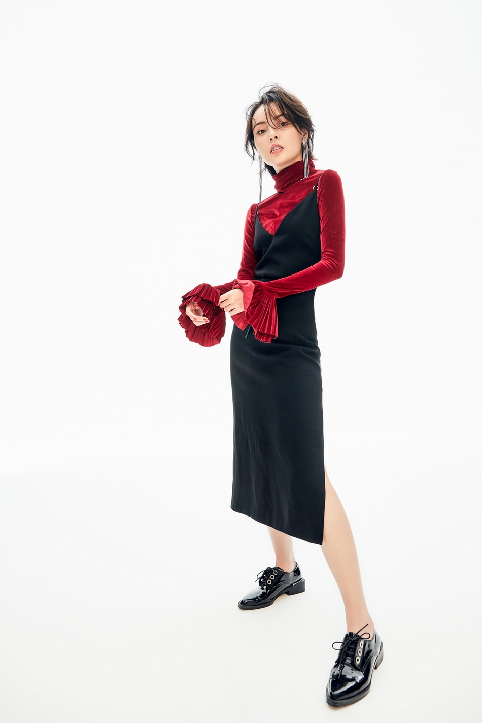 清北京性感美女赵宇彤黑白复古格调写真图片图片