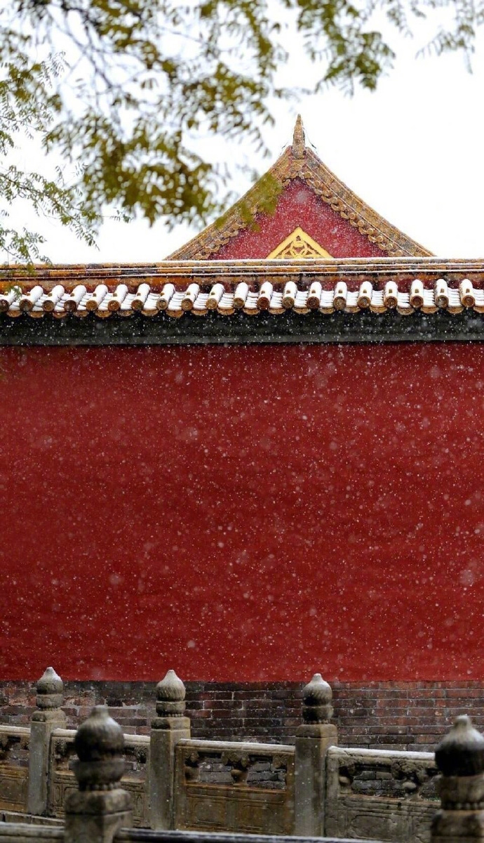 冬天雪景唯美手机壁纸图片图片