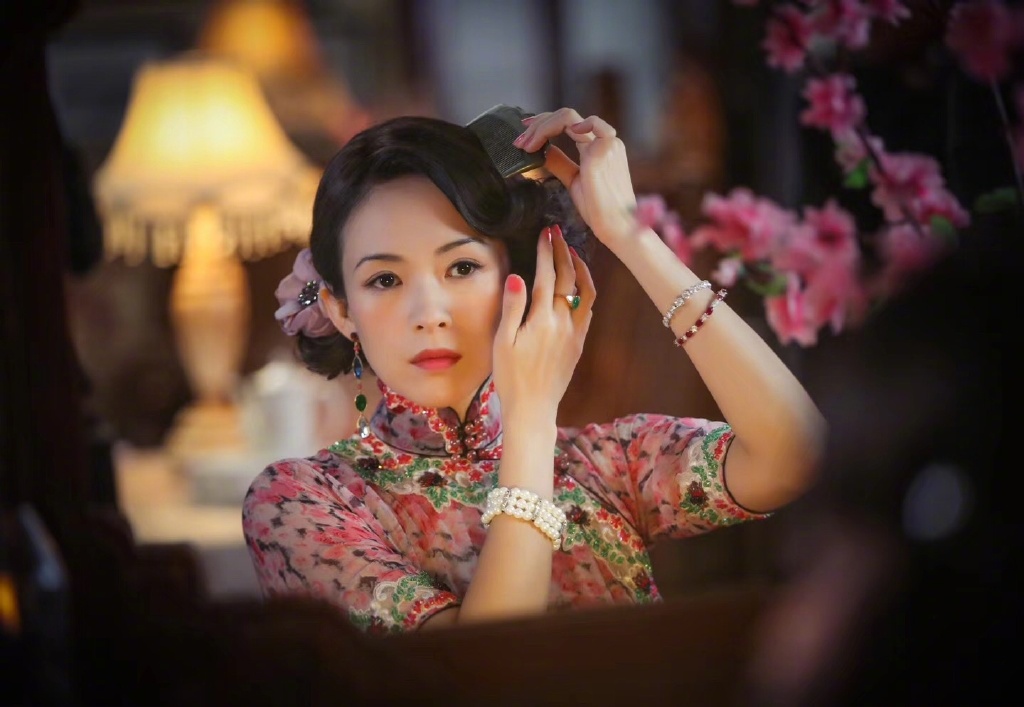 章子怡周一围《胭脂扣》剧照图片图片