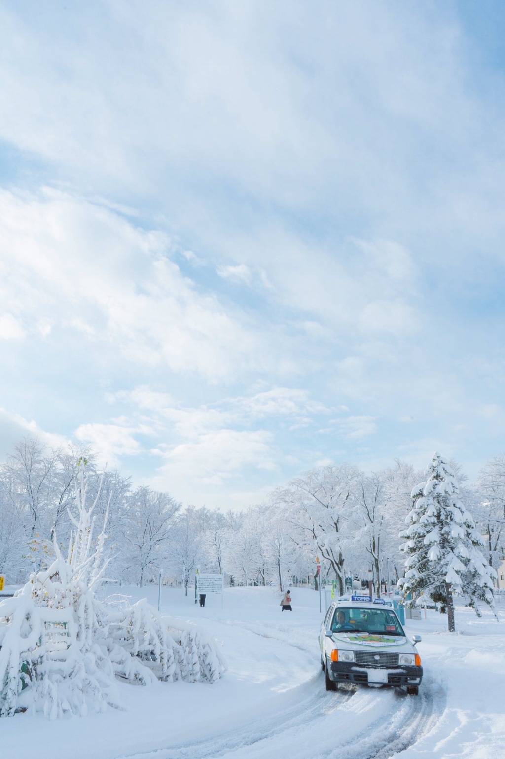冬天雪景唯美手机壁纸图片图片