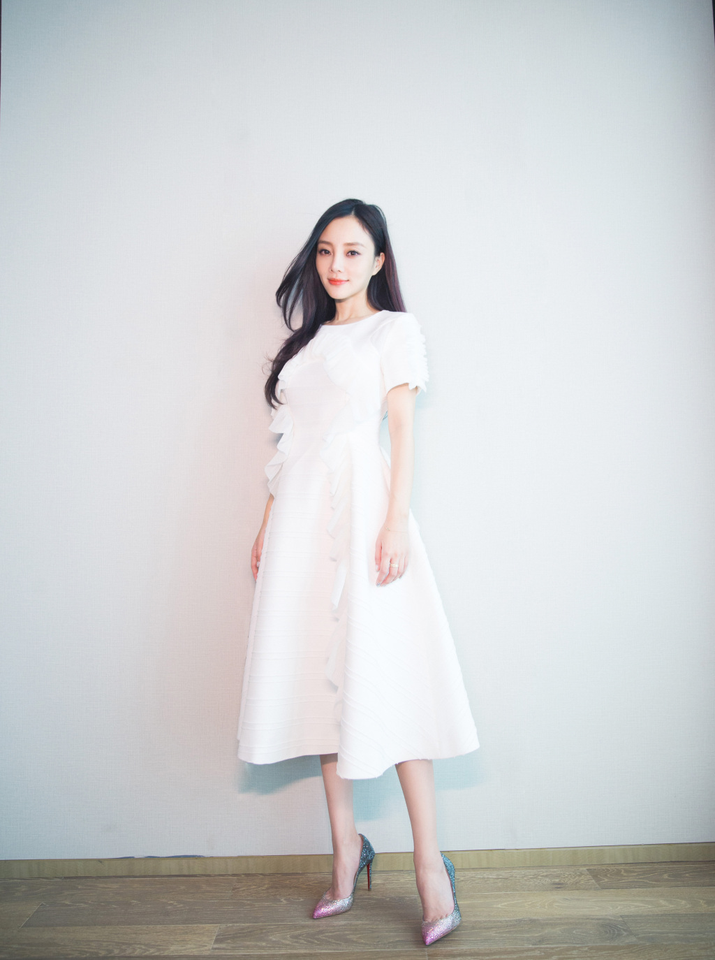 贾乃亮李小璐甜馨一家三口庆生写真大片图片
