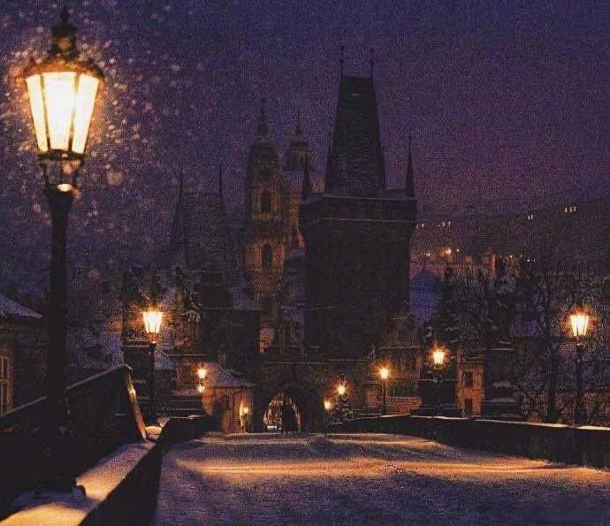 马苏雪景唯美浪漫写真图片图片