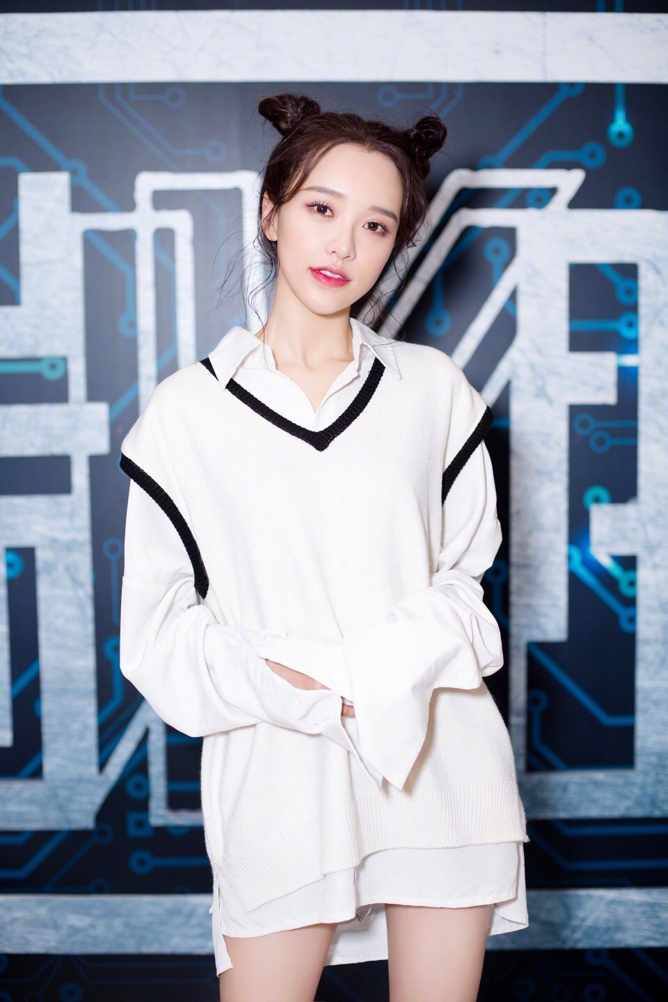 高清北京美女黄一琳纽约俏皮甜美图片图片