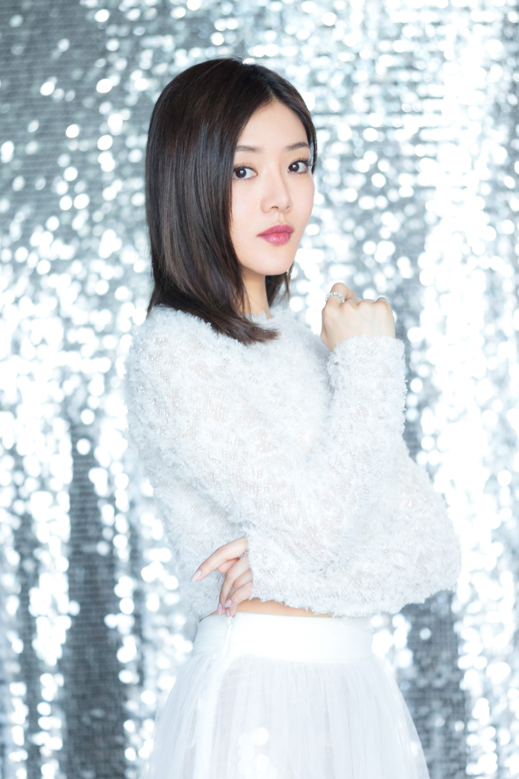 中国四川内江女演员邓家佳可爱时尚美女明星个性写真图片图片