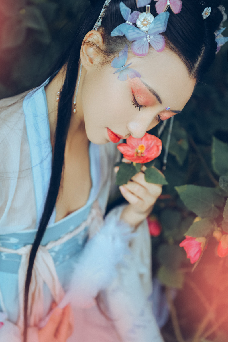 汉服美女图片