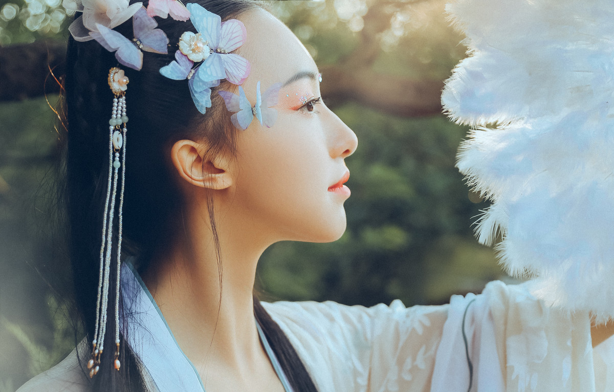 汉服美女图片