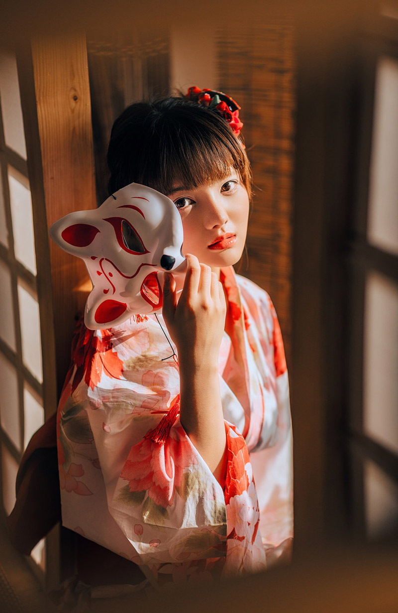和服美女图片
