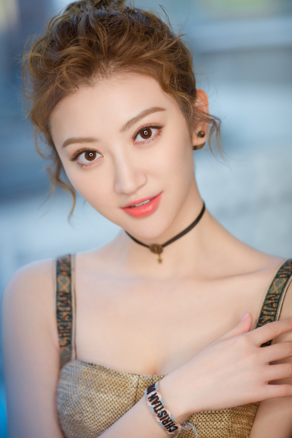 景甜活动照片 景甜知性清新时尚写真图片