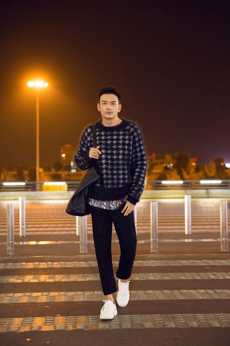 杨烁魅力型男街拍图片图片
