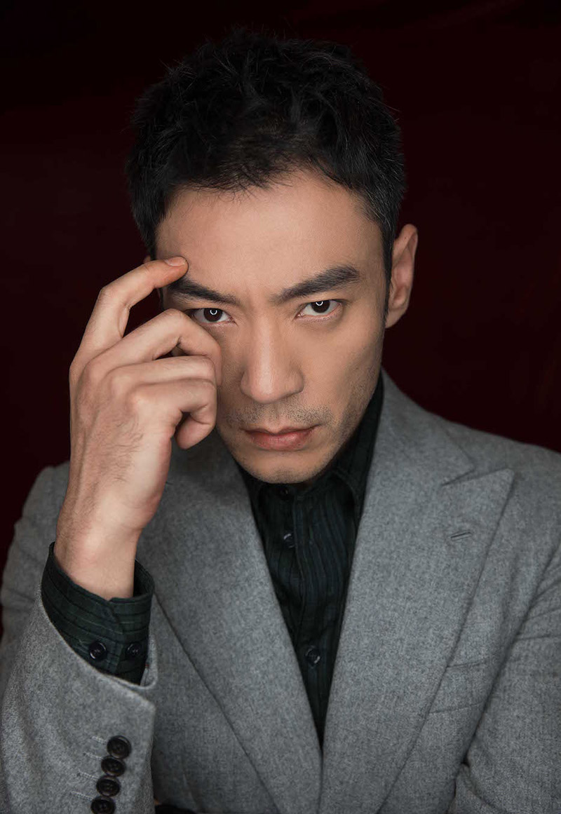 河南省平顶山男演员李光洁熟男魅力冬日写真高清图片图片