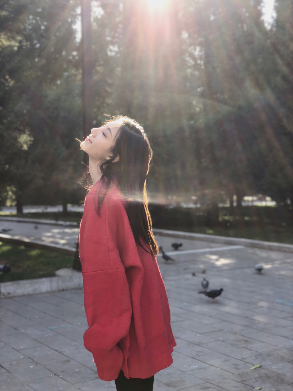 高清女星朱庭辰生活照图片图片