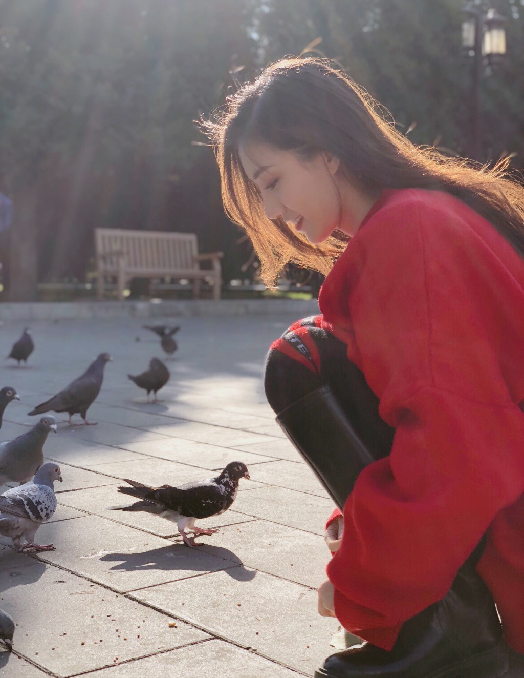 高清女星朱庭辰生活照图片图片