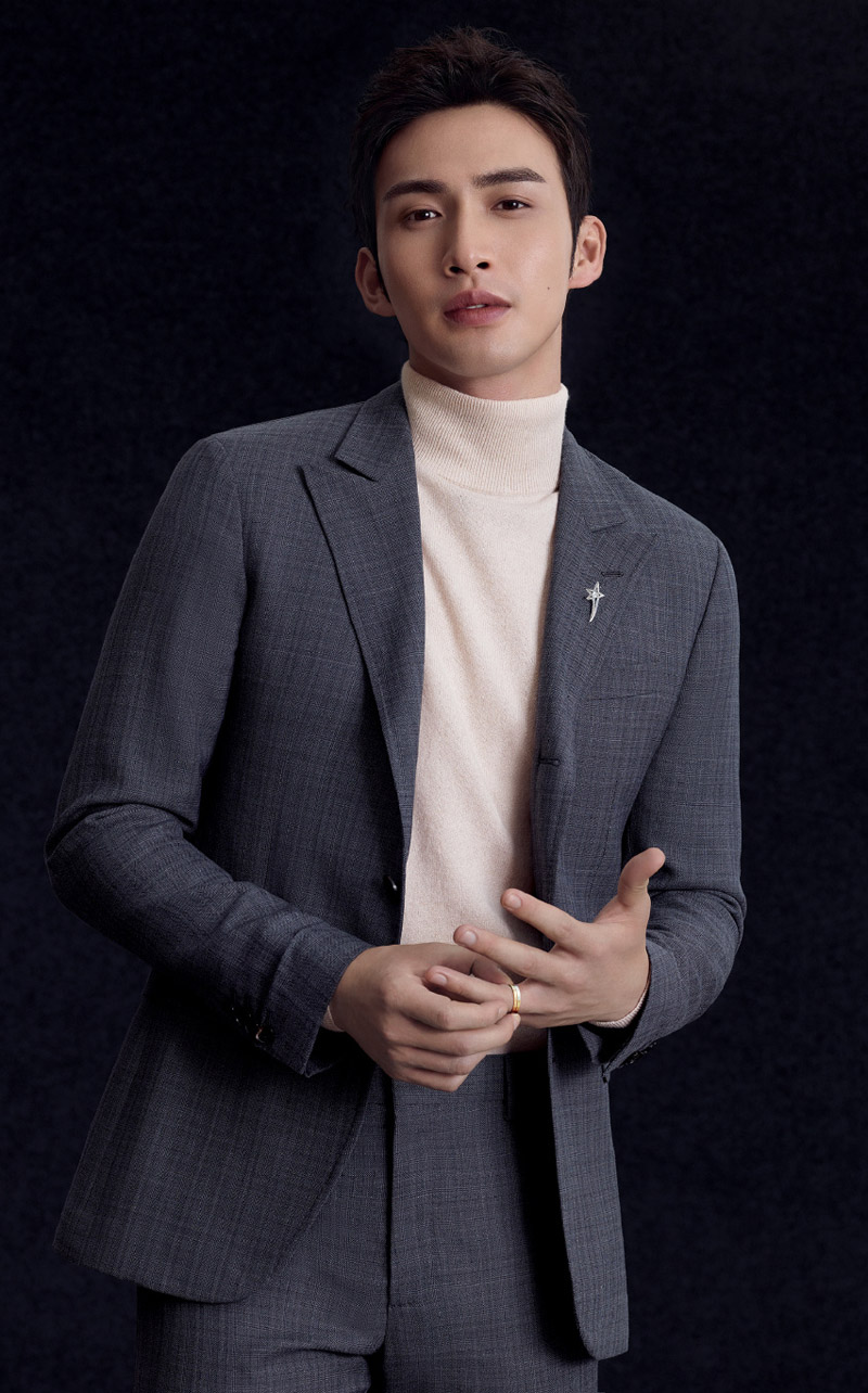 中国大陆江苏无锡男演员魅力型男张彬彬时尚杂志封面图片图片