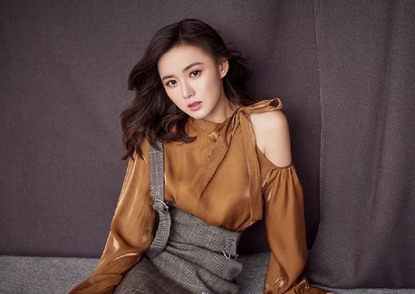 高清山东省青岛美女江铠同冷艳洋装小女人霸气时尚写真图片
