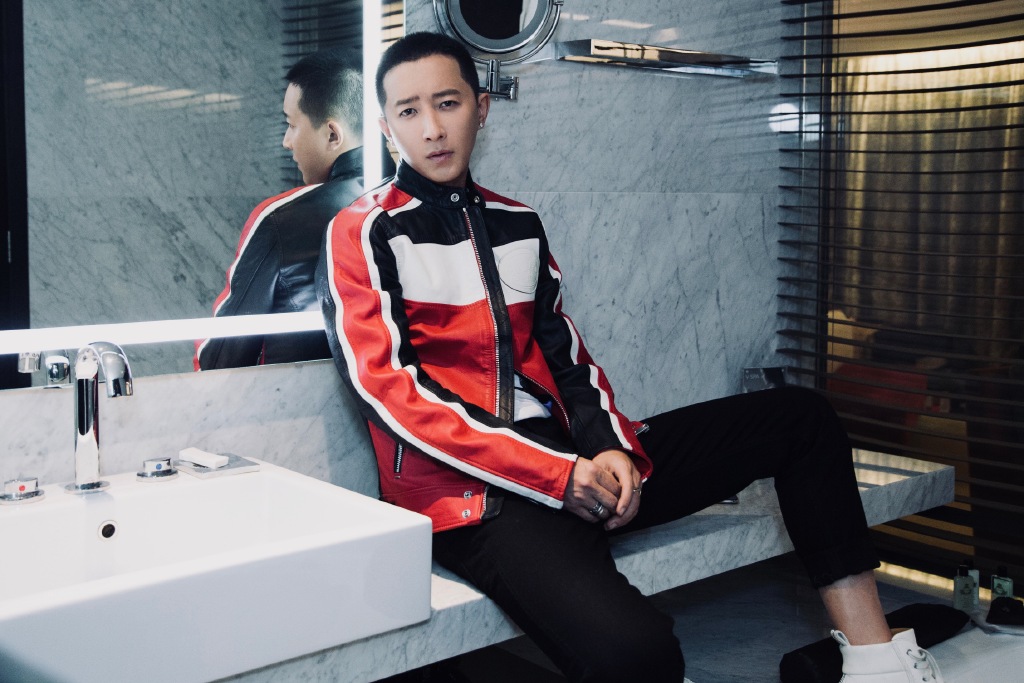 韩庚复古风魅力型男时尚杂志写真图片图片