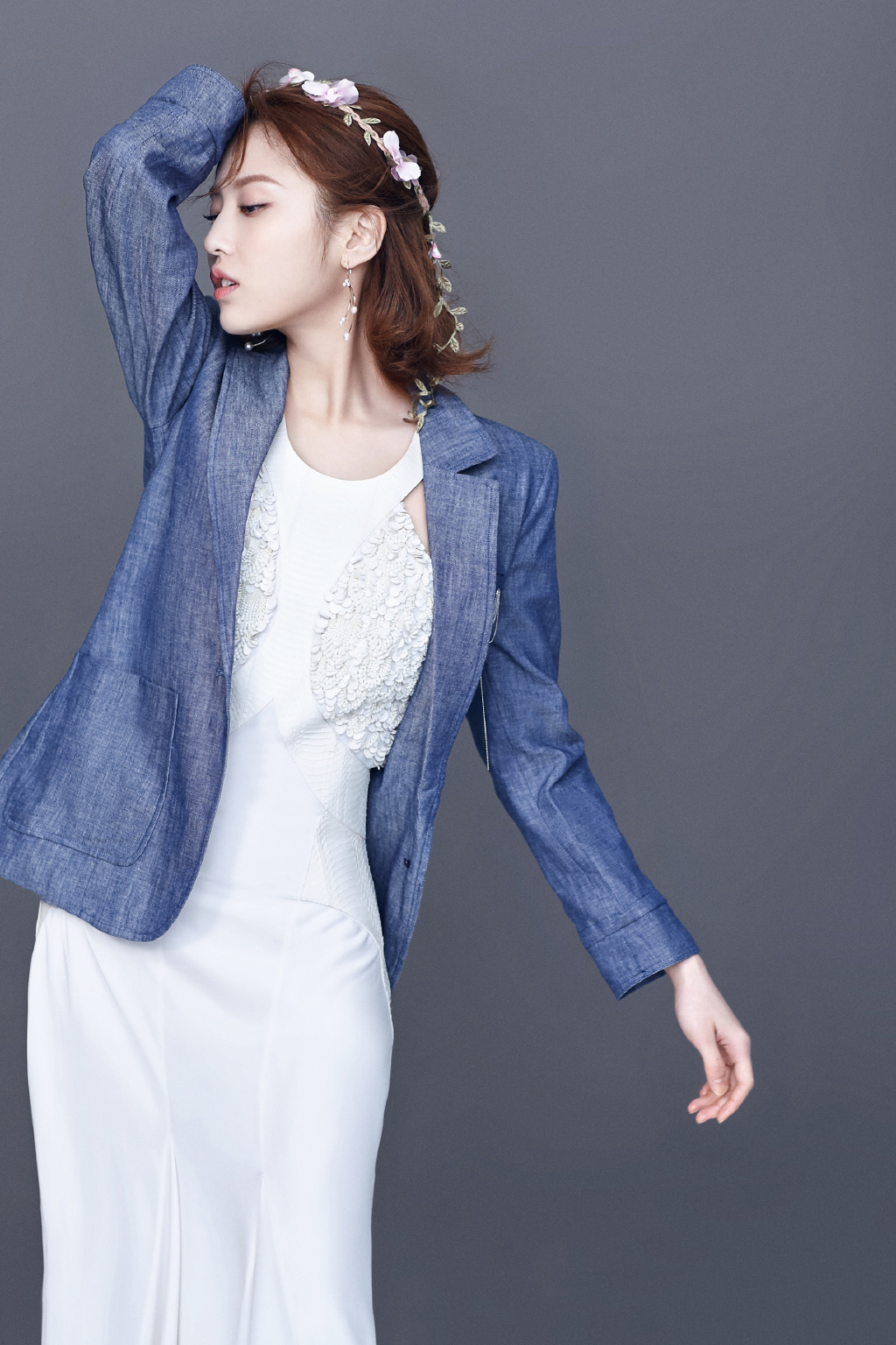 中国内地女演员谋女郎张慧雯如梦如幻唯美写真图片图片