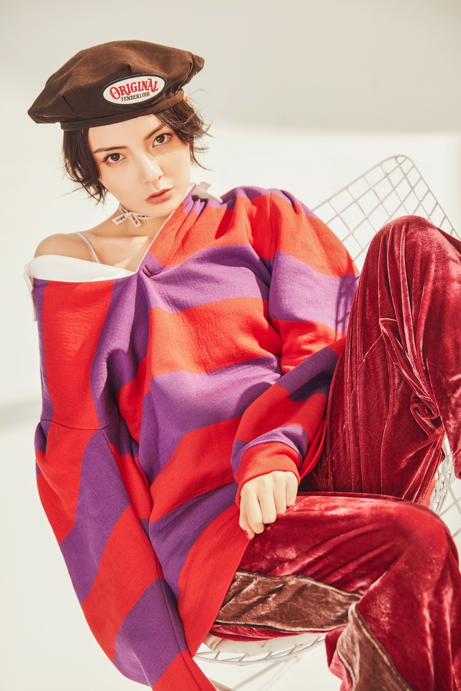 清北京性感美女赵宇彤黑白复古格调写真图片图片