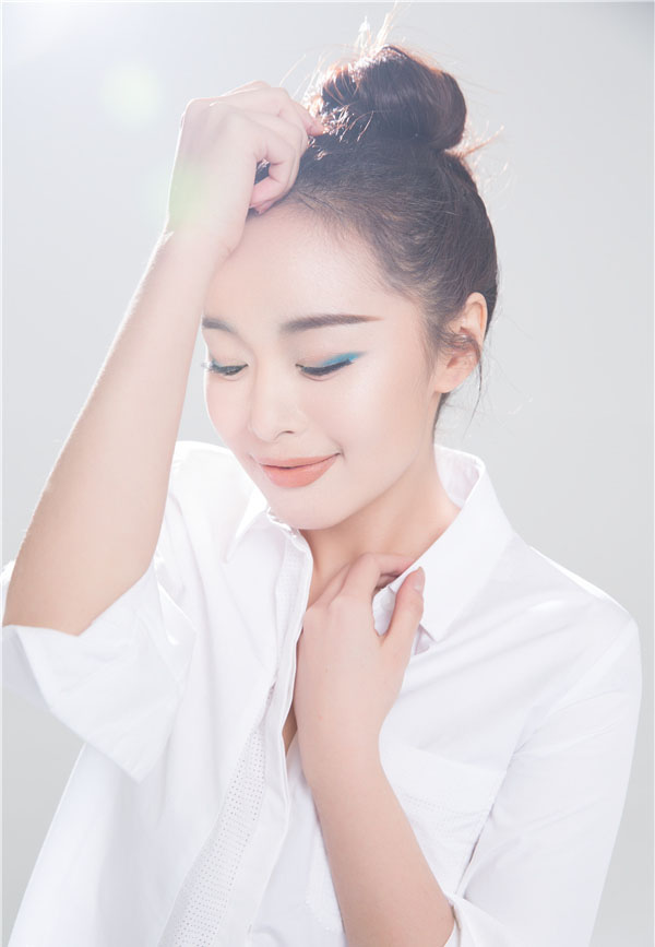 高清江苏常州美女高叶活动照图片图片