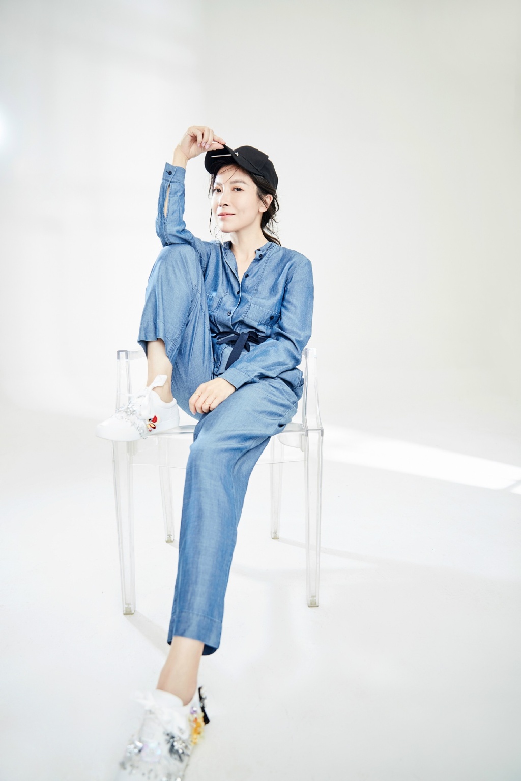 高清北京美女张棪琰休闲清新时尚写真图片图片