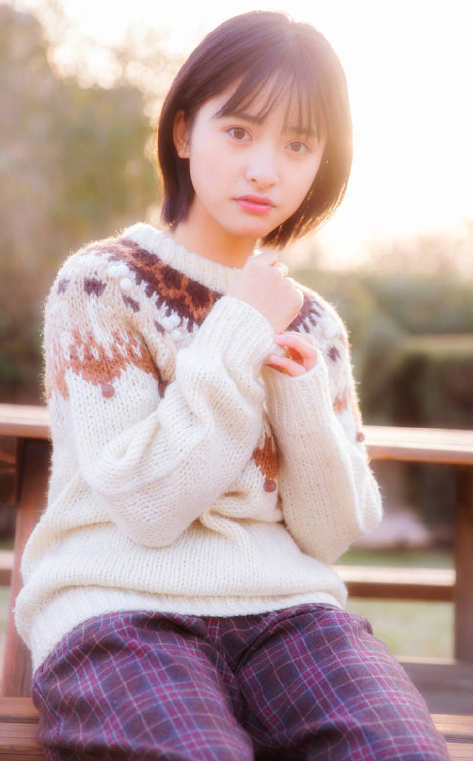 高清美女致我们单纯的小美好沈月写真图片图片