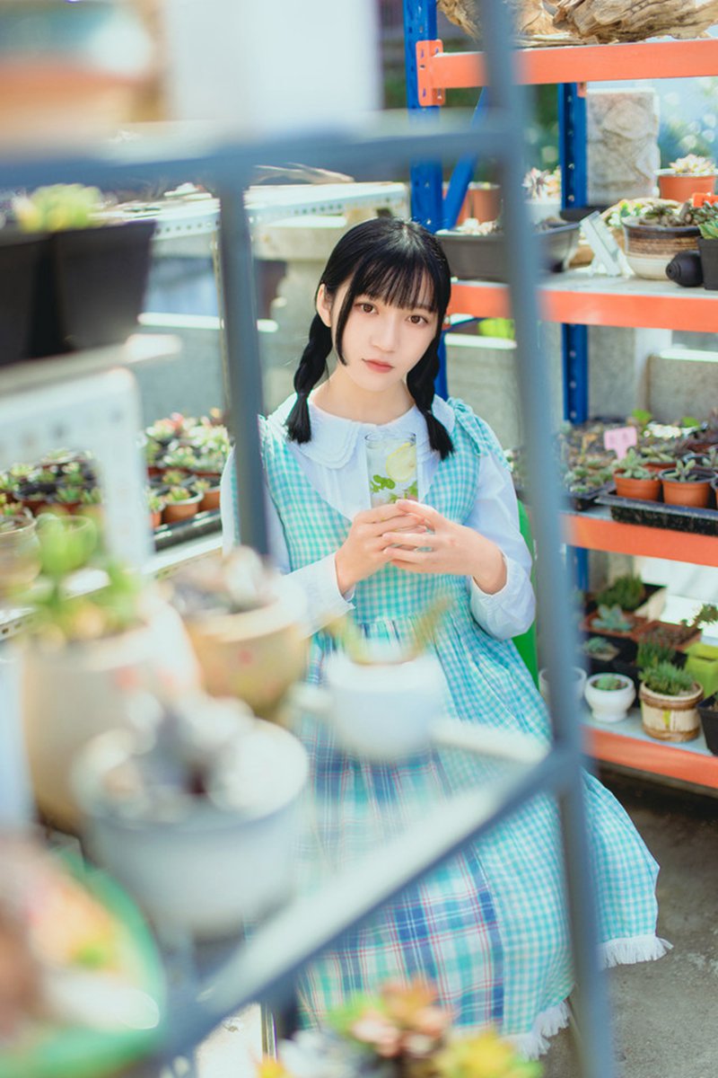 萝莉美少女文艺田园风迷人写真图片图片